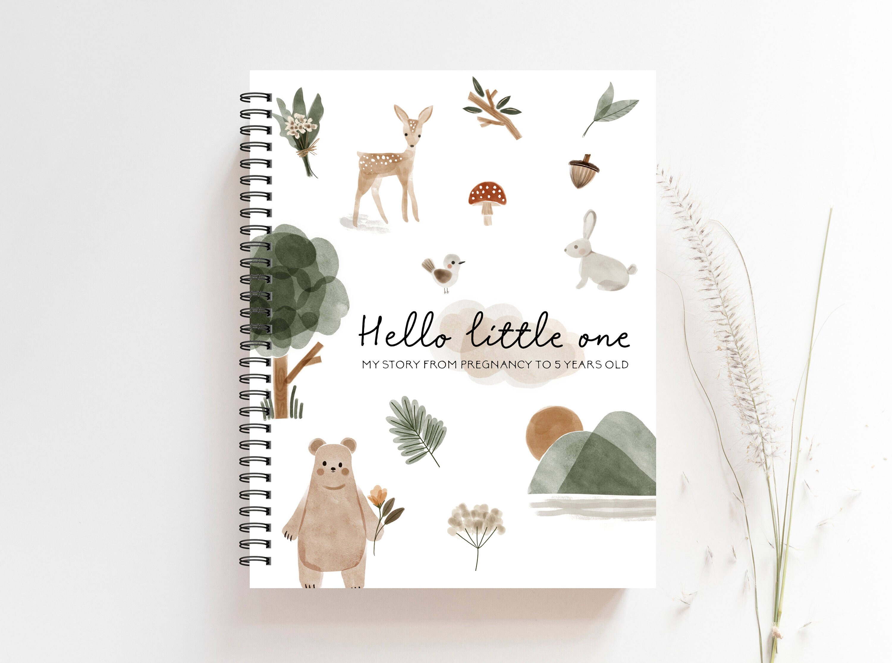 Baby Book Baby Shower Pregnancy Journal Baby Gift Baby Etsy UK