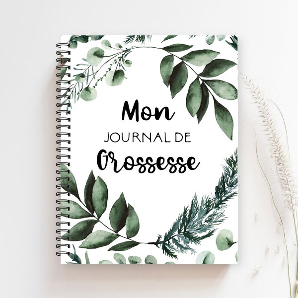 Journal de Grossesse, Album de Grossesse, Livre de Grossesse, Cadeau Future Maman, Cadeau de Naissance, Livre de Bébé, Album Bébé, MG11