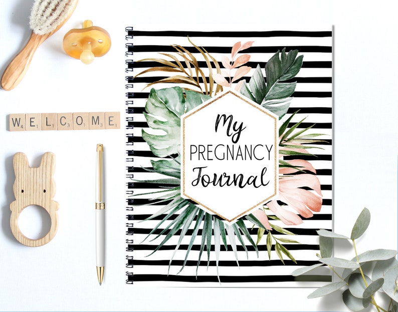 Pregnancy Journal Pregnancy Planner Modern Pregnancy Book Etsy