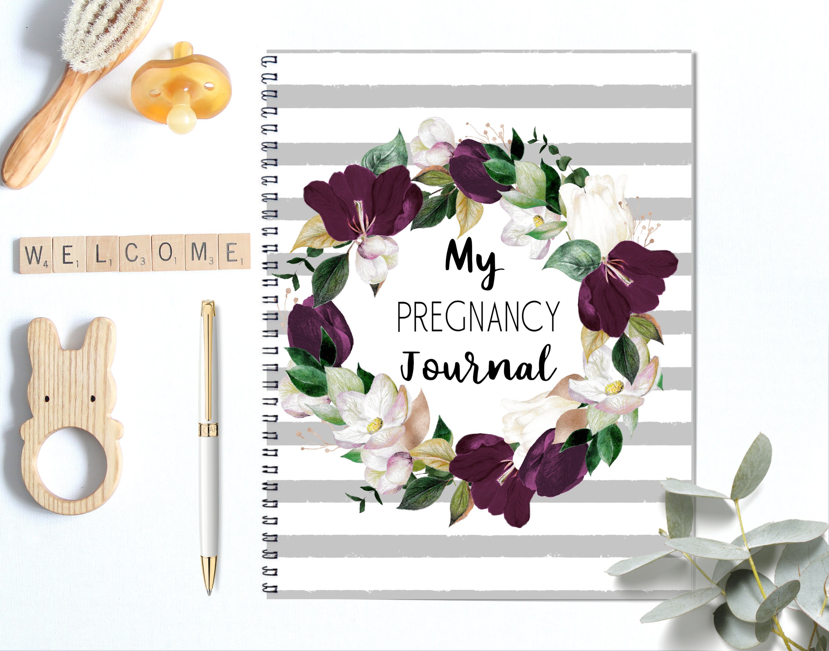 My Pregnancy Journal Pregnancy Planner My Pregnancy Book My Etsy
