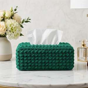 Crochet Tissue Box Cover Pattern PDF