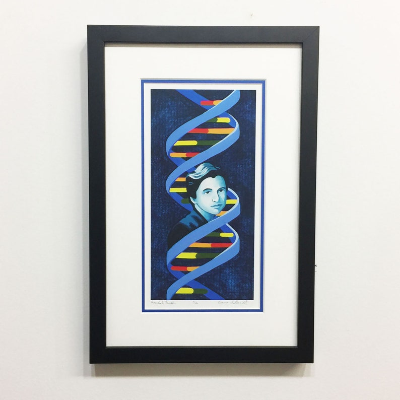 Rosalind shops Franklin - Limited Edition Reproduction, 11x14 Framed