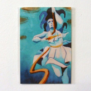 Hydna - Fine Art Print Postcard - Mujeres a lo largo de la historia - Postal de Bonnie Fillenwarth