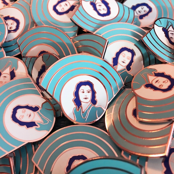 Hedy Lamarr Hard Enamel Pin