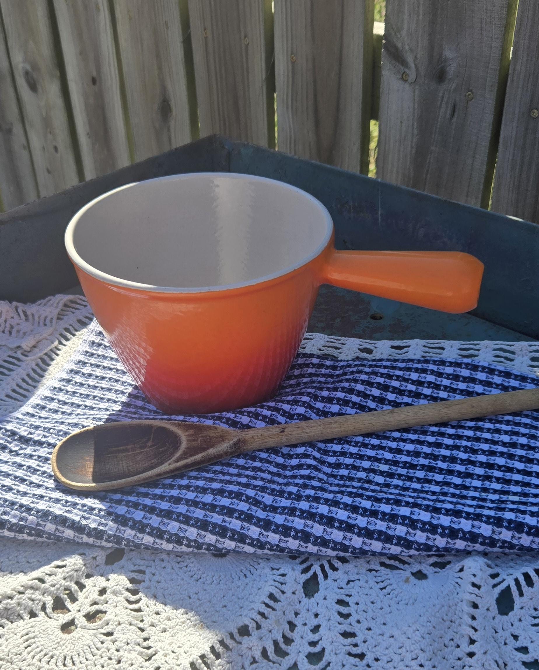 Vintage fondue le creuset - Etsy 日本