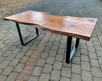 Live Edge Elm Desk