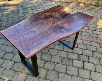 Live Edge Walnut Desk