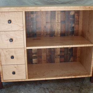 Maple and reclaimed wood Cabinet image 1