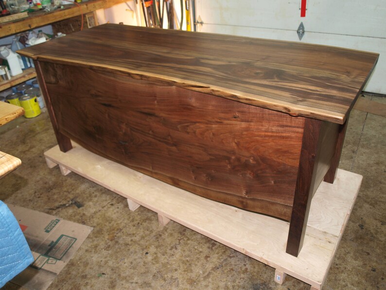 Live edge Walnut Desk | Etsy
