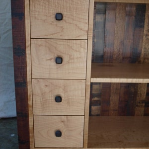 Maple and reclaimed wood Cabinet image 3
