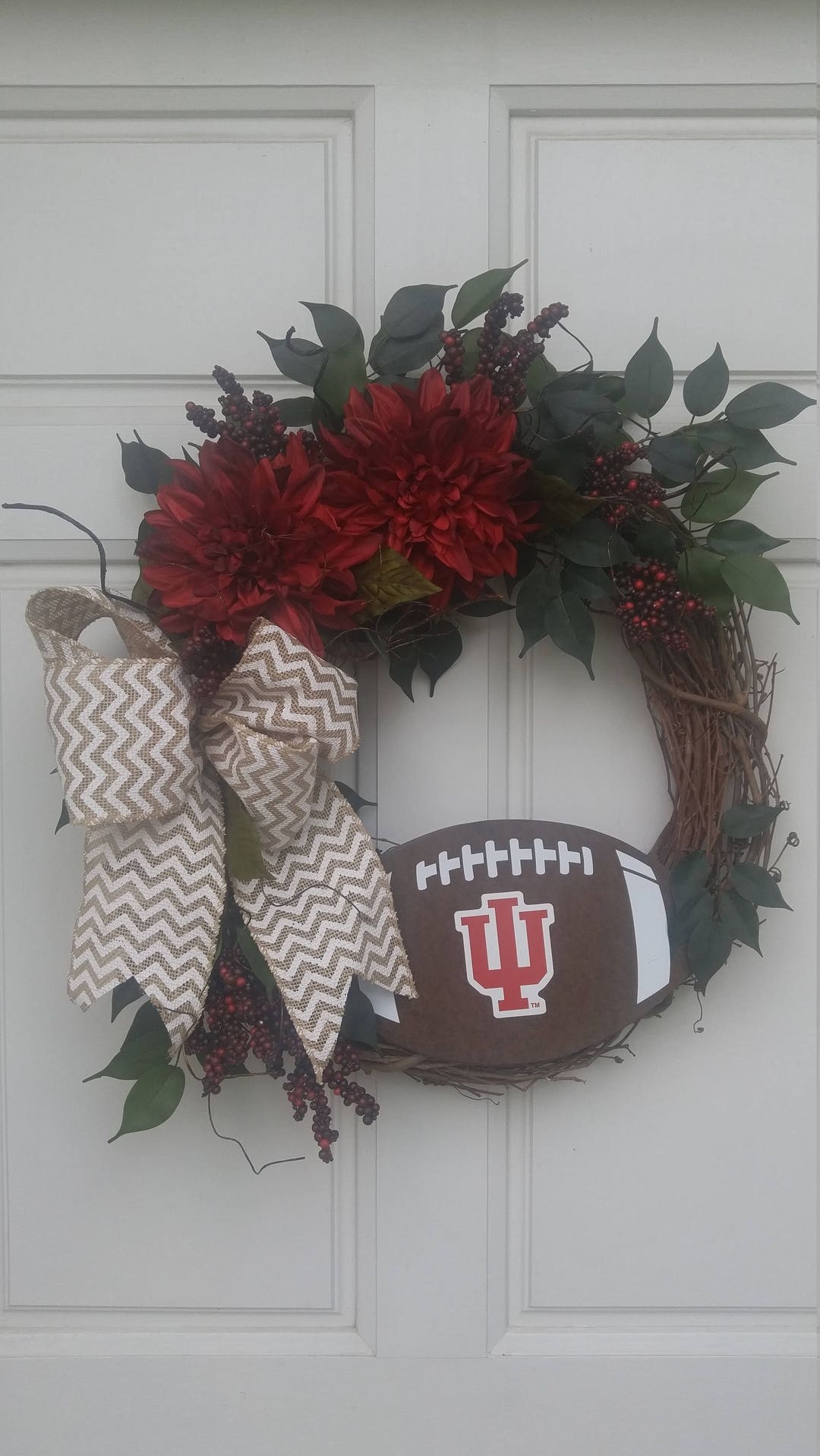 Indiana Hoosiers Football, NCAA Football Decor, University of Indiana ...