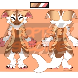 Brown Manokit Fursona Adoptable