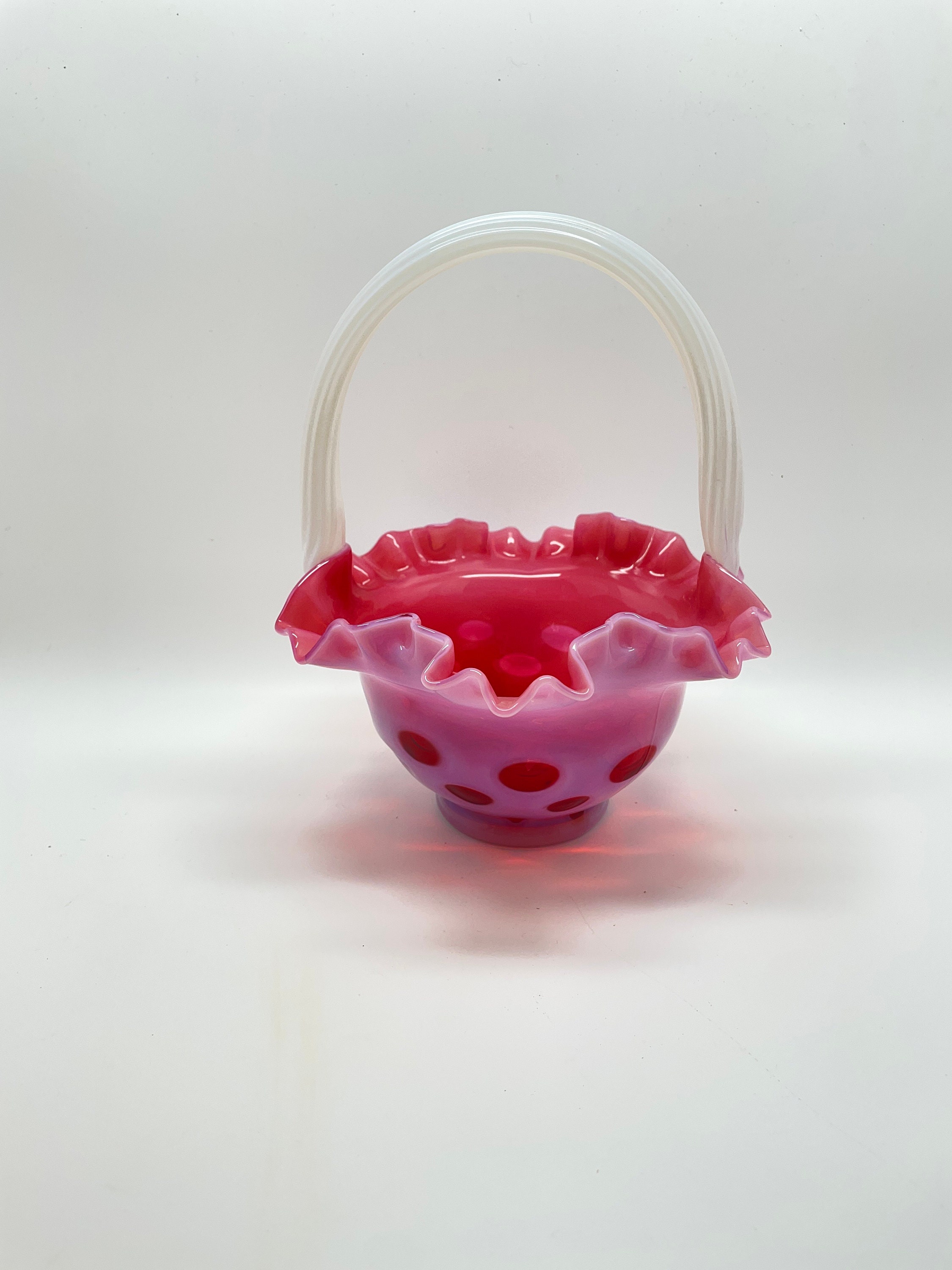 Fenton Coin Dot Basket - Etsy