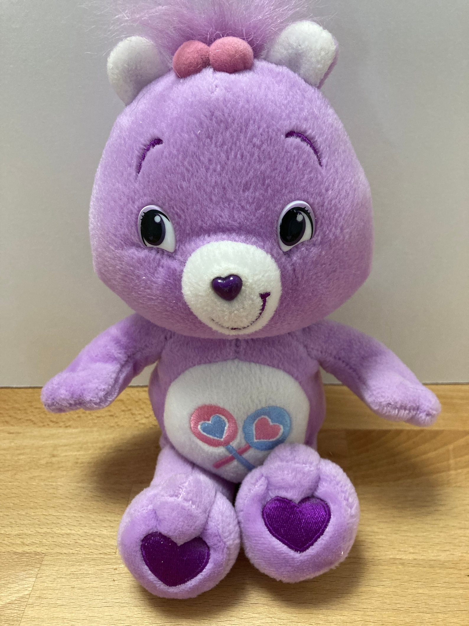 Care Bear purple sweet candy lollipop hearts | Etsy