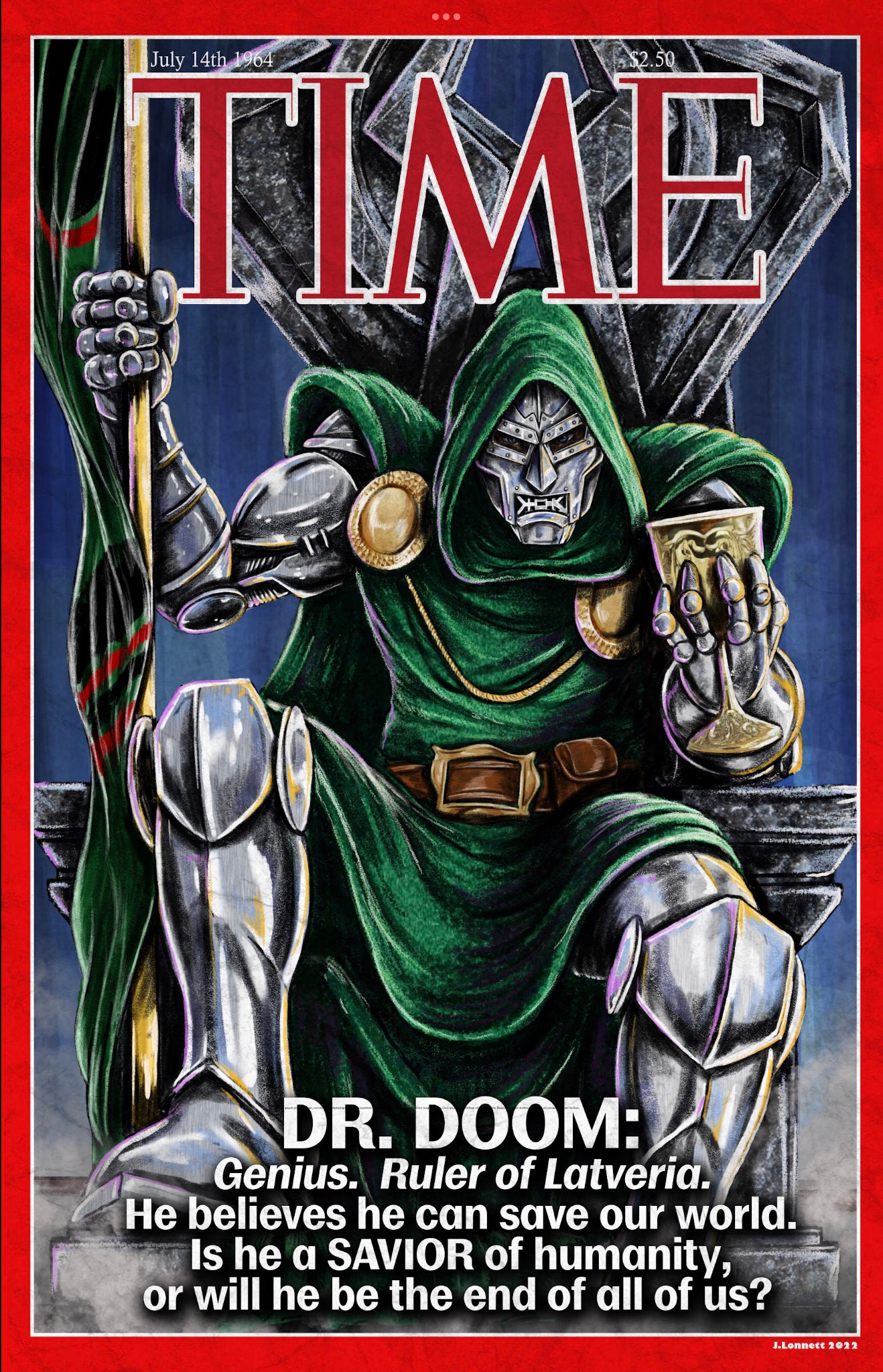 Dr.Doom ドクター・ドゥーム 胸像貯金箱 - メルカリ