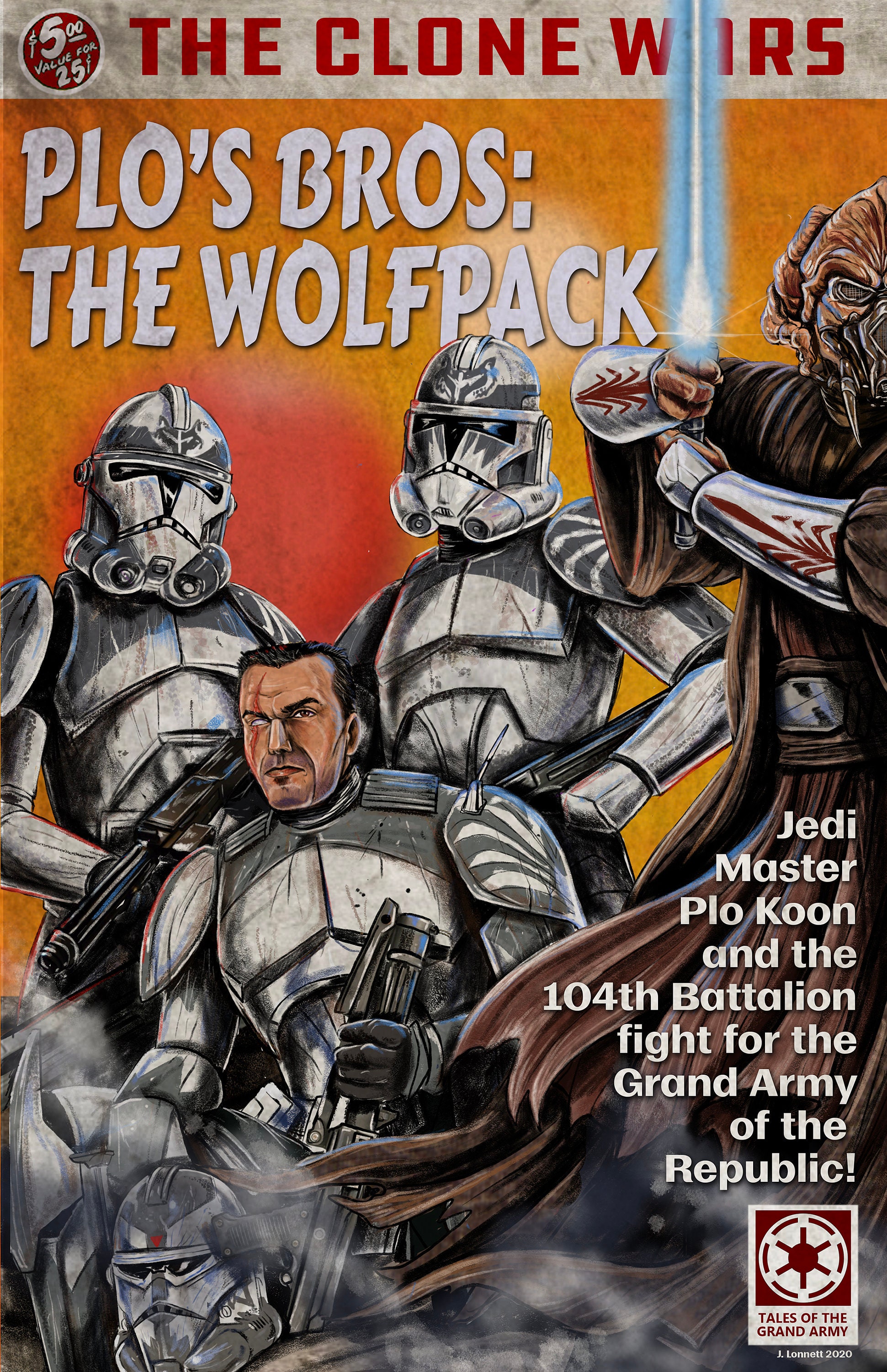 star wars the clone wars wolfpack star wars the clone wars wolfpack