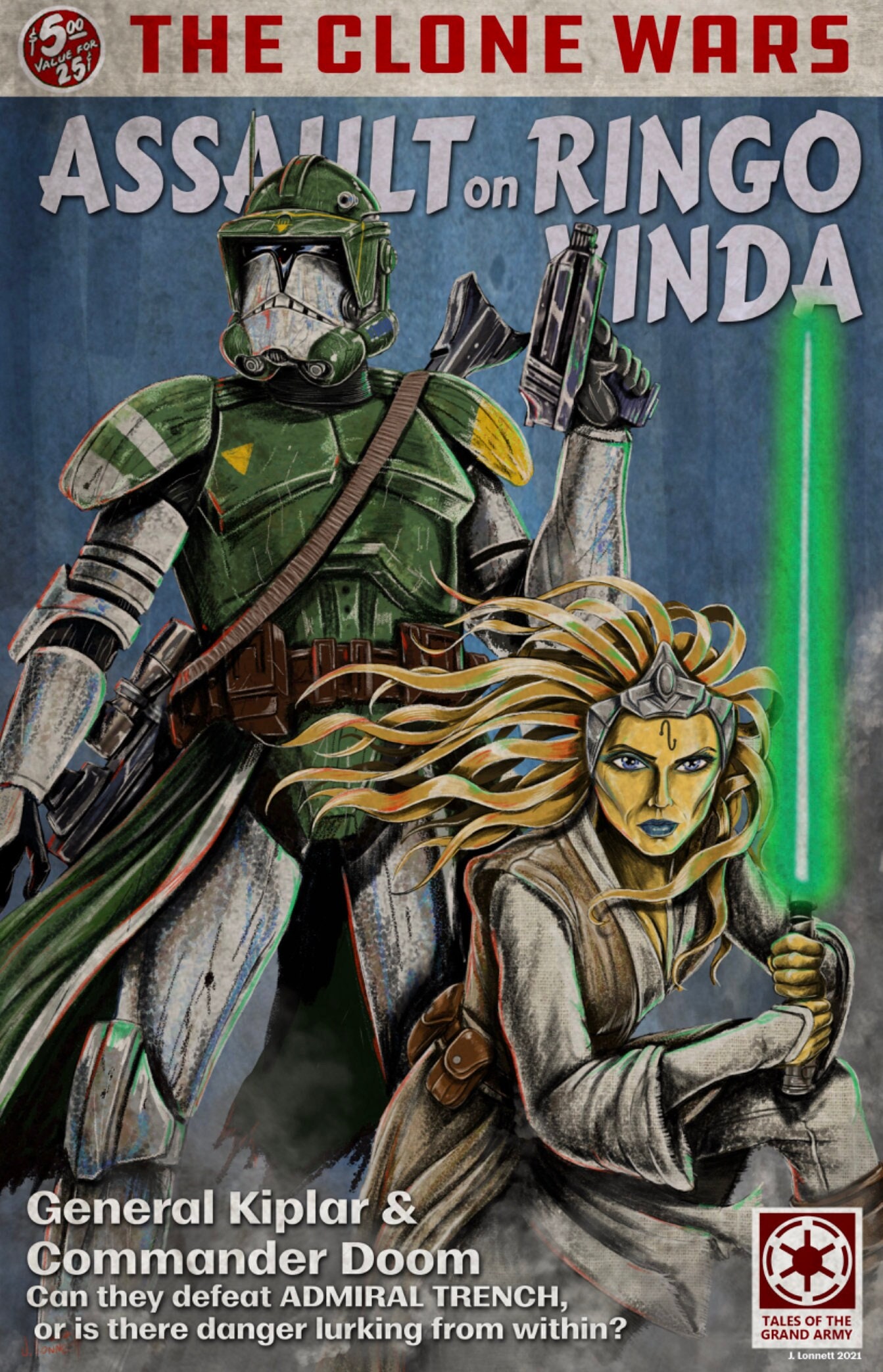スターウォーズ クローンウォーズ コマンダードゥーム パルプブック