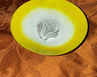 Edward Winter Enamel on Copper Bowl - Enamel Art