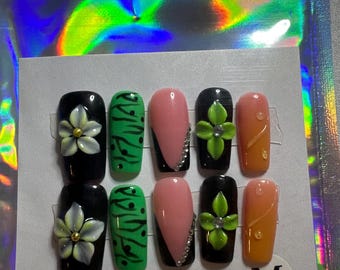 JULY - Size Medium Square/Coffin Nails