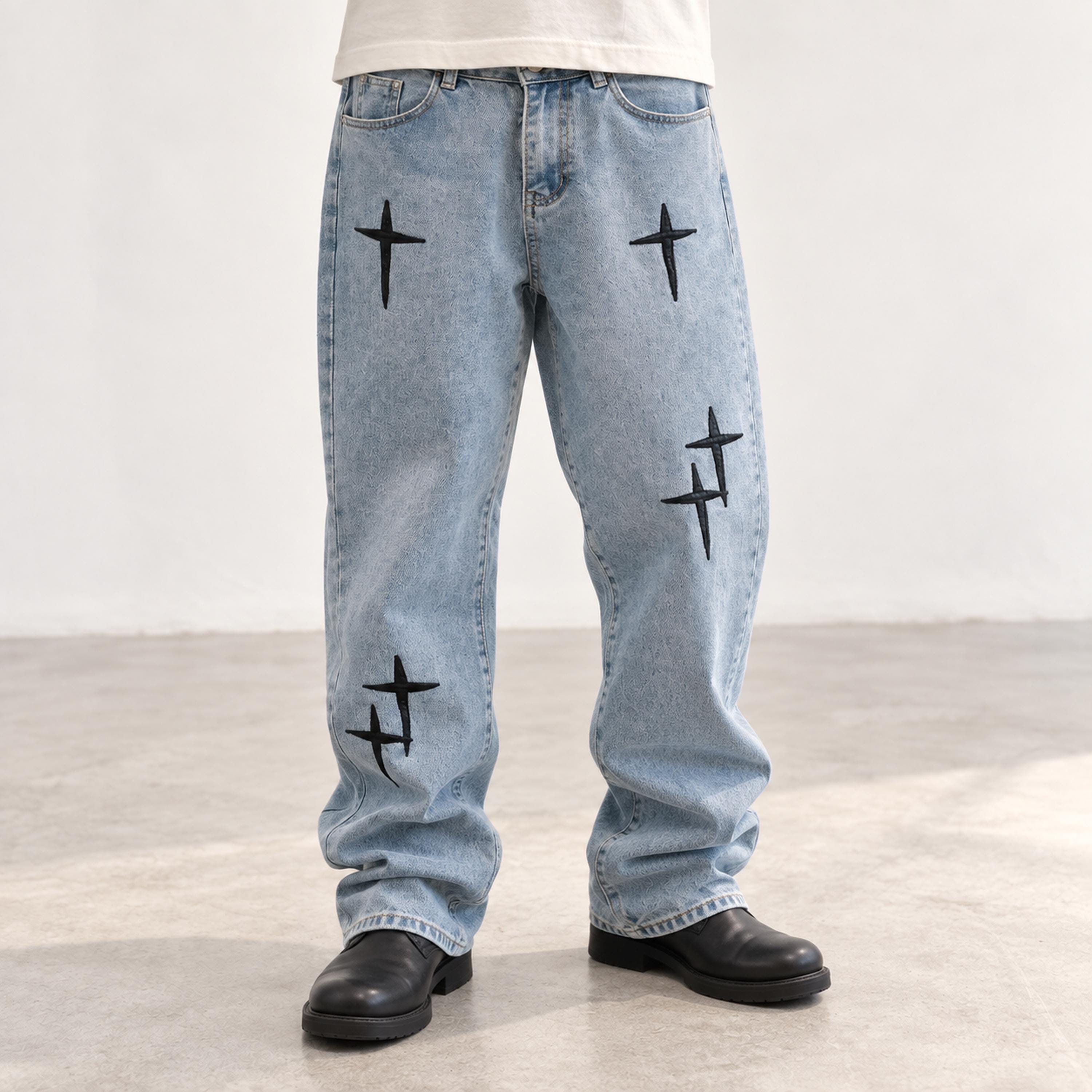 Chrome hearts denim jeans - Etsy 日本