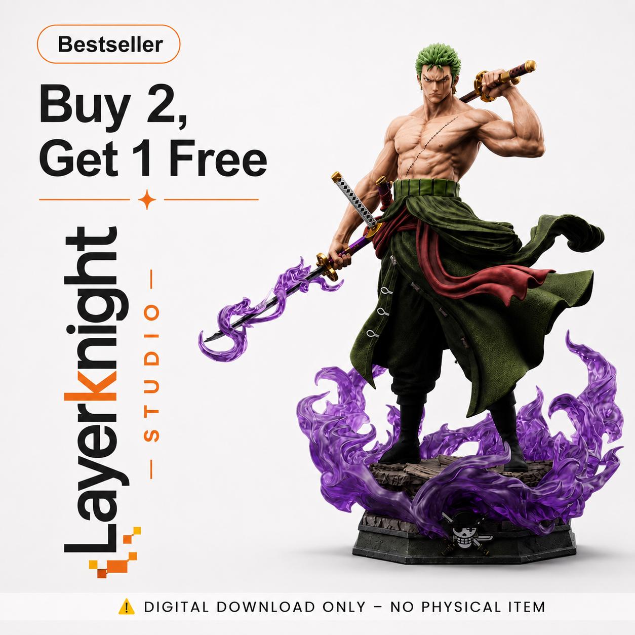 Zoro one piece figure - Etsy 日本