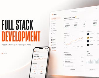 Full Stack Developer | React, Next.js, Node.js, Custom Web Apps & API Integration