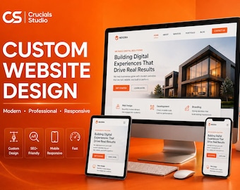 Diseño web personalizado / Desarrollo de sitios web empresariales modernos / Soluciones web profesionales, optimizadas para SEO y con diseño adaptable a dispositivos móviles