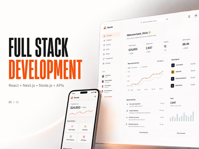 Full Stack Developer | React, Next.js, Node.js, Custom Web Apps & API Integration imagen 16