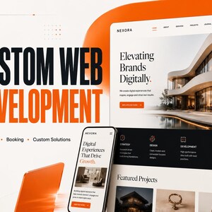 Custom Web Development | Business Site, E-commerce, Booking Systems & Advanced Integrations