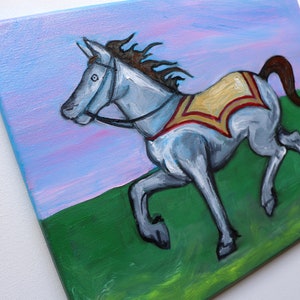 The Horse Original Oil Painting - Etsy