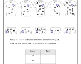World Cup Football phonics and maths Early Years and Key Stage 1 booklet/activities