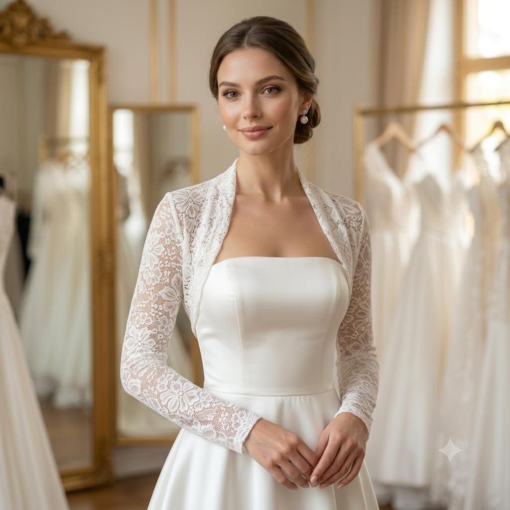 ivory shrugs for dresses Wedding Shrug women kimono flair