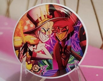 Lucifer and Alastor phone grip - Hazbin Hotel