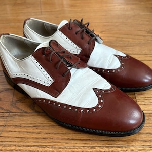 50s Spectator Shoes - Etsy