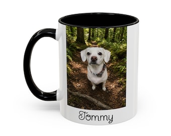 Custom Pet Photo Mug | Personalized Dog Coffee Cup (11oz, 15oz)