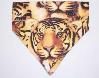 Pet Bandana Tiger - Size Small or Medium