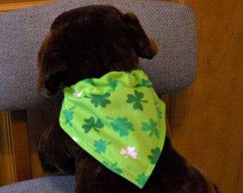 Pet Bandana St. Patrick's Day Size Medium