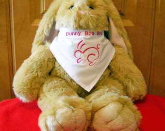 Bunny Bandana  Bunny Boo Boo Rabbit Scarf Bunny Scarf