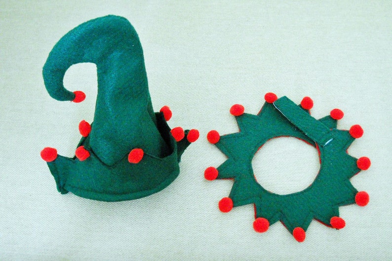 Christmas Pet Elf Costume Small Pet Christmas Costume Etsy