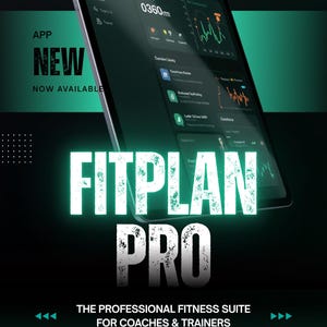 CRM-programvara för fitnesscoacher, träningsplanerare, kostplan (PDF-export)