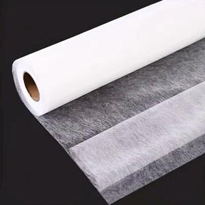 Ruban thermocollant au mètre, bande double face de 50 cm de large, adhésif, ruban pour ourlets
