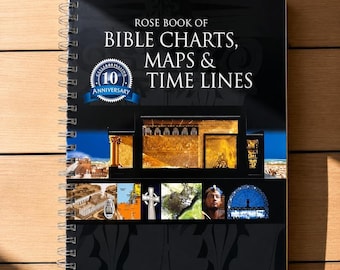 Libro Rose di tabelle, mappe e cronologie bibliche / Edizione del 10° anniversario