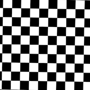 Puede incluir: Un patrón geométrico repetitivo que consiste en cuadrados negros y blancos alternados dispuestos en una cuadrícula. Este diseño de alto contraste presenta formas cuadradas uniformes que crean un motivo de tablero de ajedrez clásico.