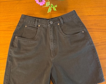 Vintage jaren 90 Northern Reflections donkerbruine denim shorts | High Waisted Mom Jorts maat 11/12 (moderne taille 71 cm) | 100% katoen | Wildlife Aesth