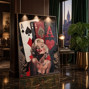 Marilyn Monroe Playing Cards - Etsy