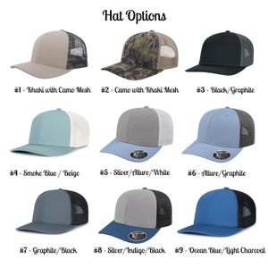 Custom Boating Hat | Silicone Patch Hat | Calm Seas Never Made a Skilled Sailor | Choose Motive, Hat Color & Patch Color | Fisherman Gift