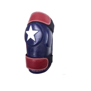 Custom Leather Polo Knee Guards, Handmade Equestrian Protection, Team Colors