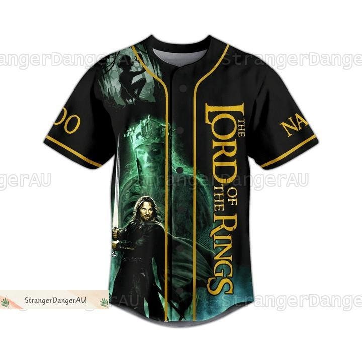 Lord Of The Ring Jersey, Lord Of The Ring Baseball Jersey