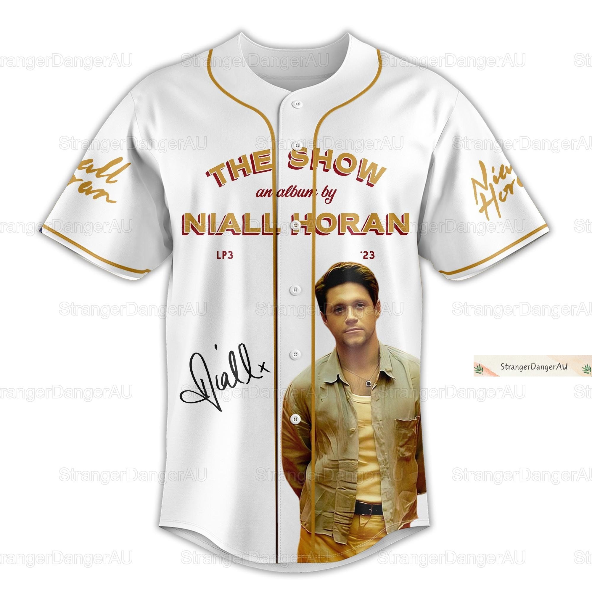Niall Horan Baseball Jersey, Niall Horan The Show Jersey Shirt