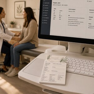 Differential Diagnosis Clinical Workflow Pad | Primary Care Brain Sheet |Clinical Rotation Printable |PA/Medical/ Nurse Practitioner Student